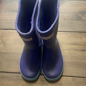 Hunter Rain boots - purple blue
Size 8